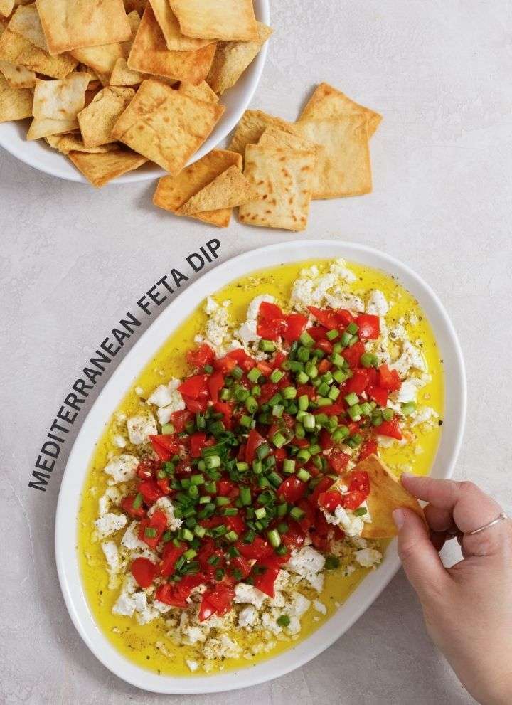 5-Ingredient Mediterranean Feta Dip