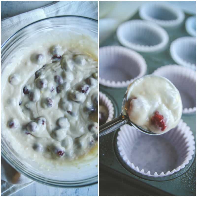 How to make the best ever sour cherry muffins