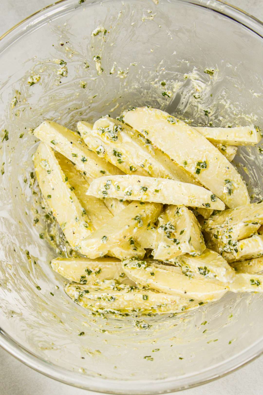 Sour cream and chive fries