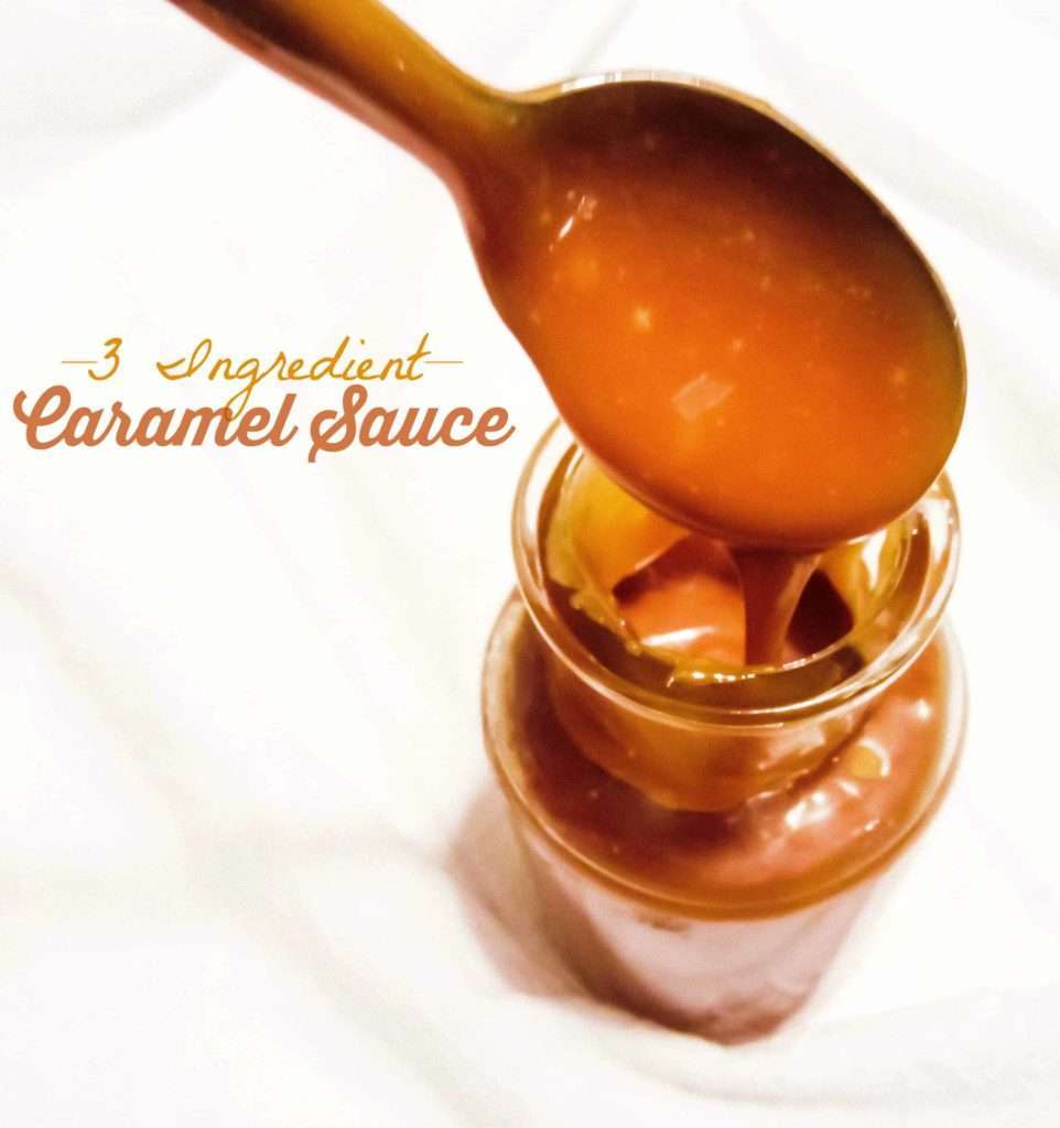 3 Ingredient Caramel Sauce 