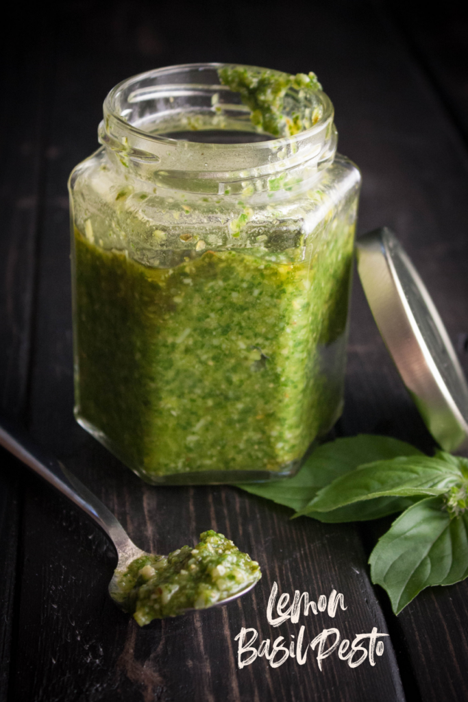 Lemon Basil Pesto Sweetphi