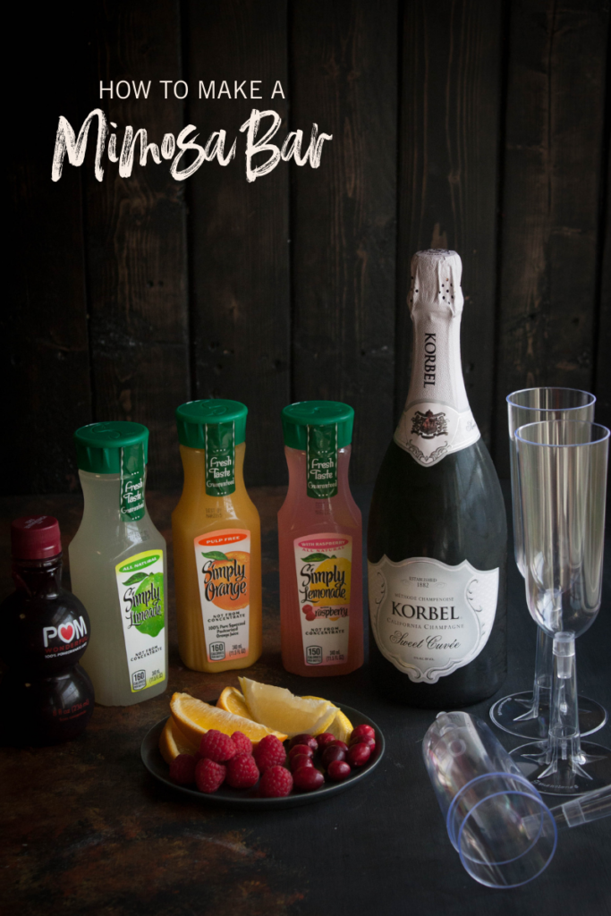 How to Make a Mimosa Bar Sweetphi