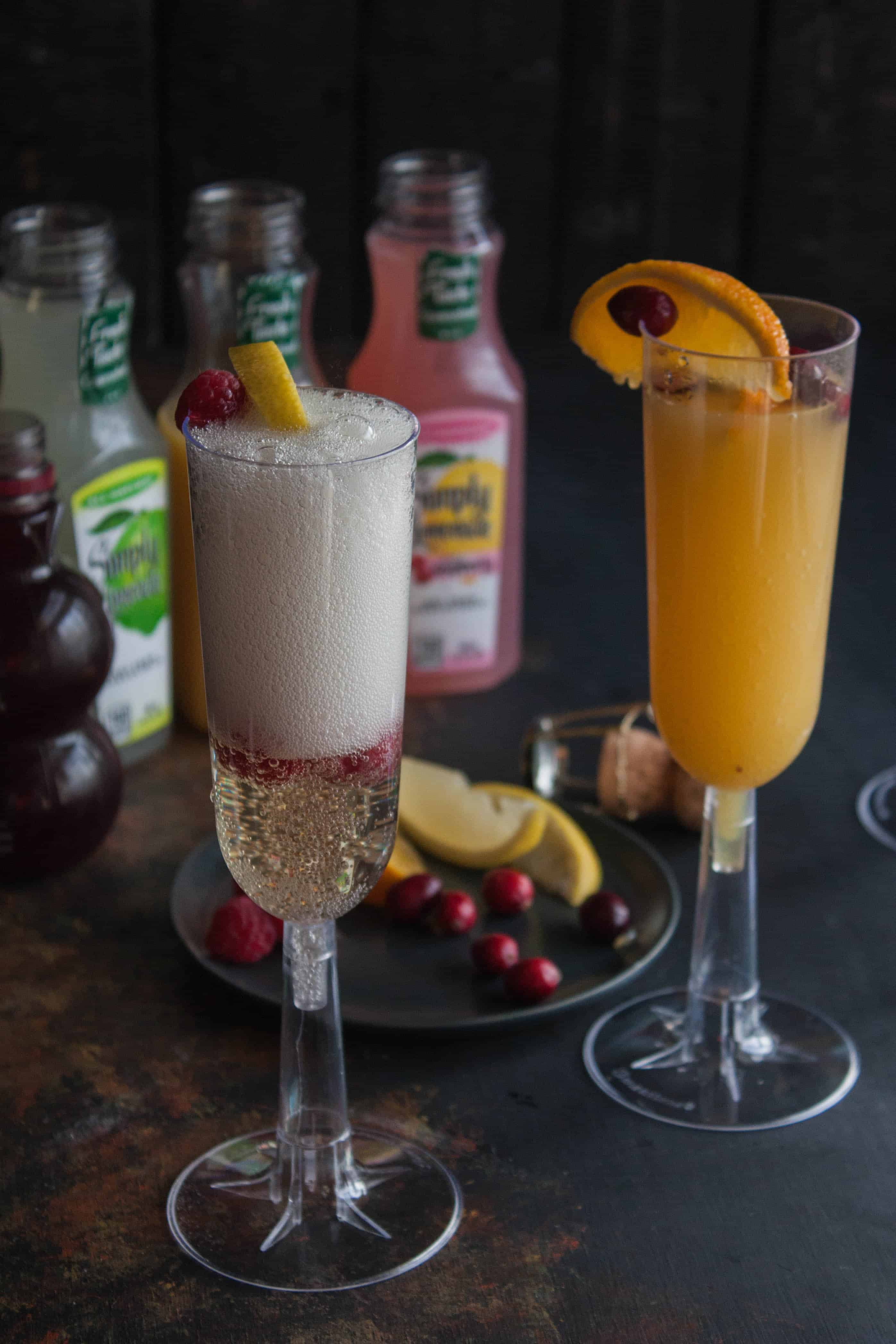 An easy way to make a mimosa bar