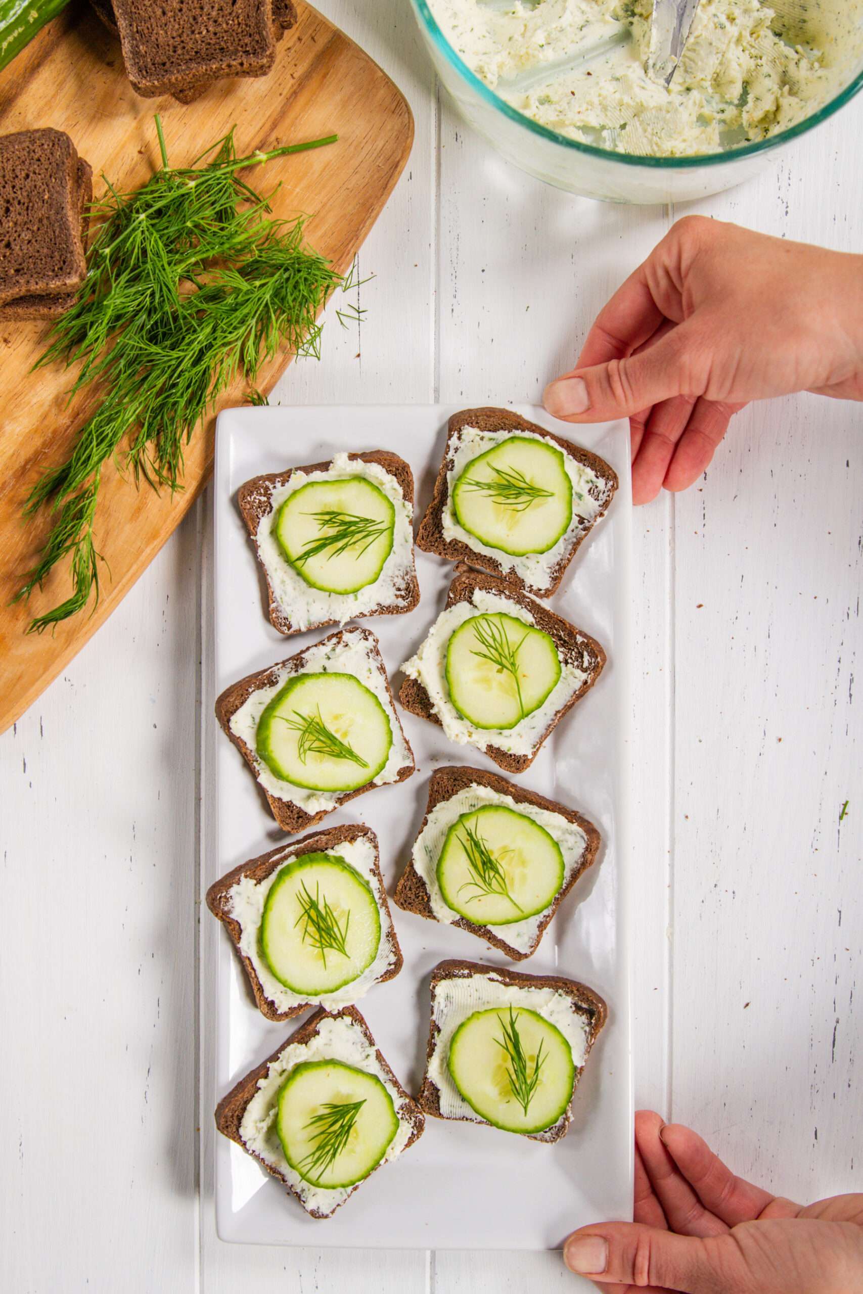 Easy Cucumber Appetizer, Recipe