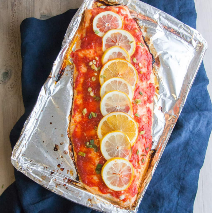 Perfectly Baked Salmon - Sweetphi