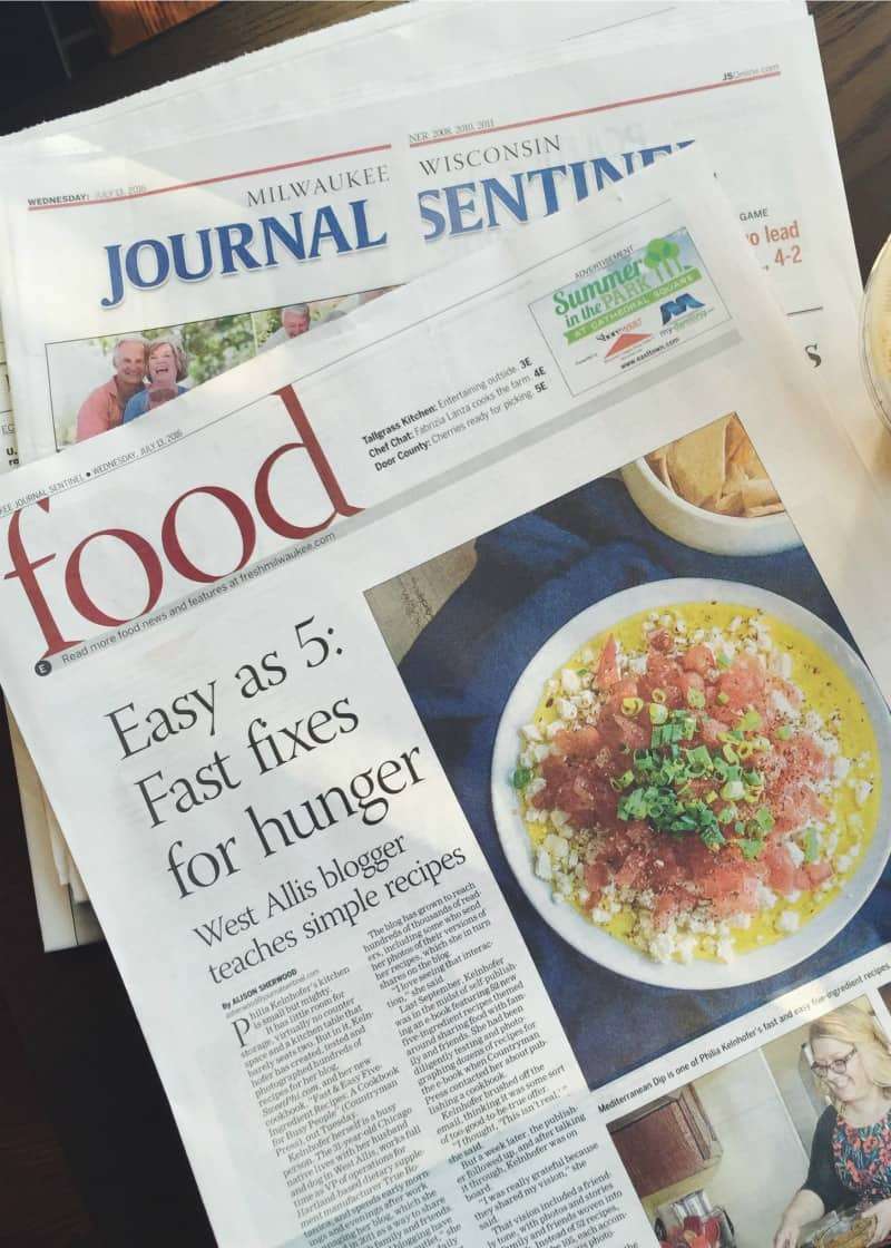 My cookbook was featured in the newspaper! - Sweetphi