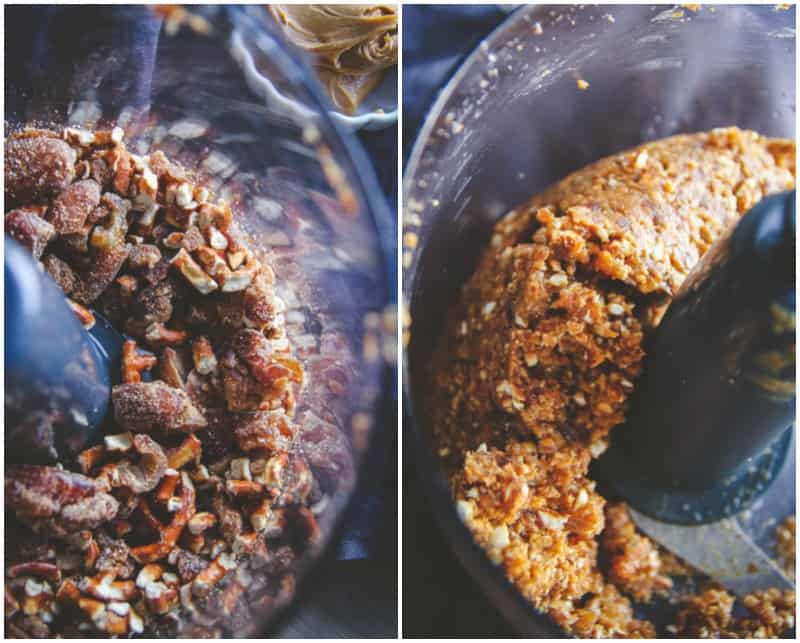 How to make the most amazing peanut butter pretzel energy bites