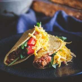 The best ground turkey tacos. Perfect for an easy and delicious taco tuesday recipe