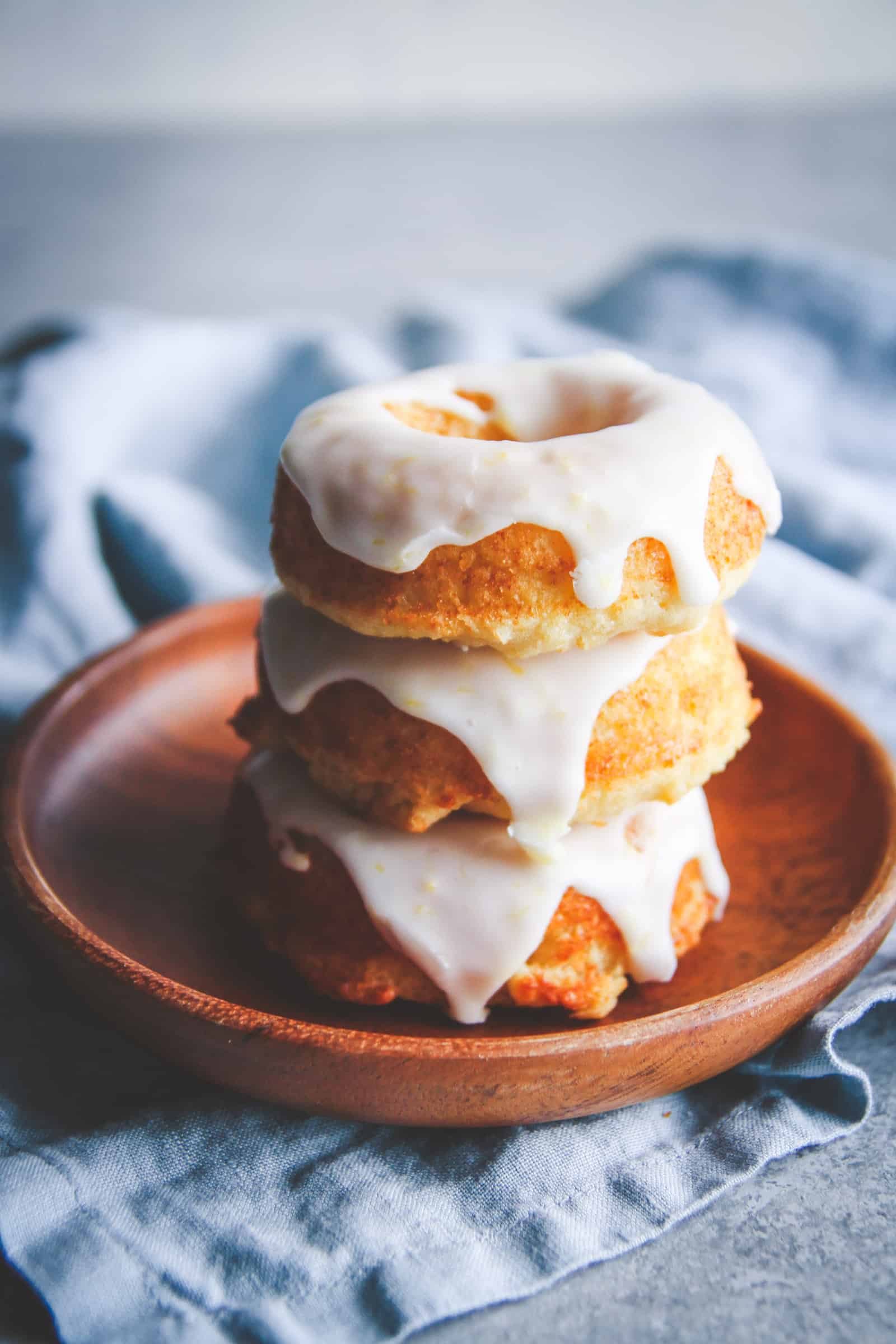 Baked Lemon Donuts with Lemon Glaze - Averie Cooks