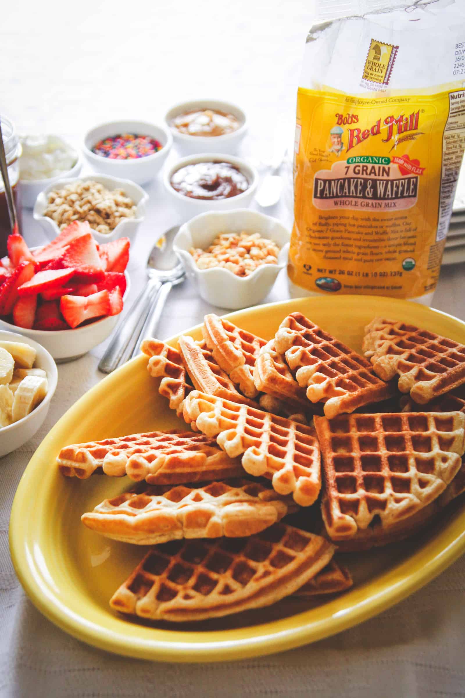 Brunch Party Ideas - Waffle and Pancake Bar! 