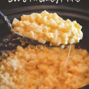 5 Ingredient Slow Cooker Cheesy Potatoes