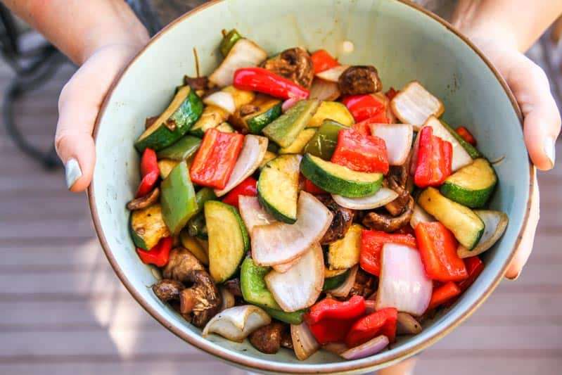 The best ever balsamic grilled vegetables 