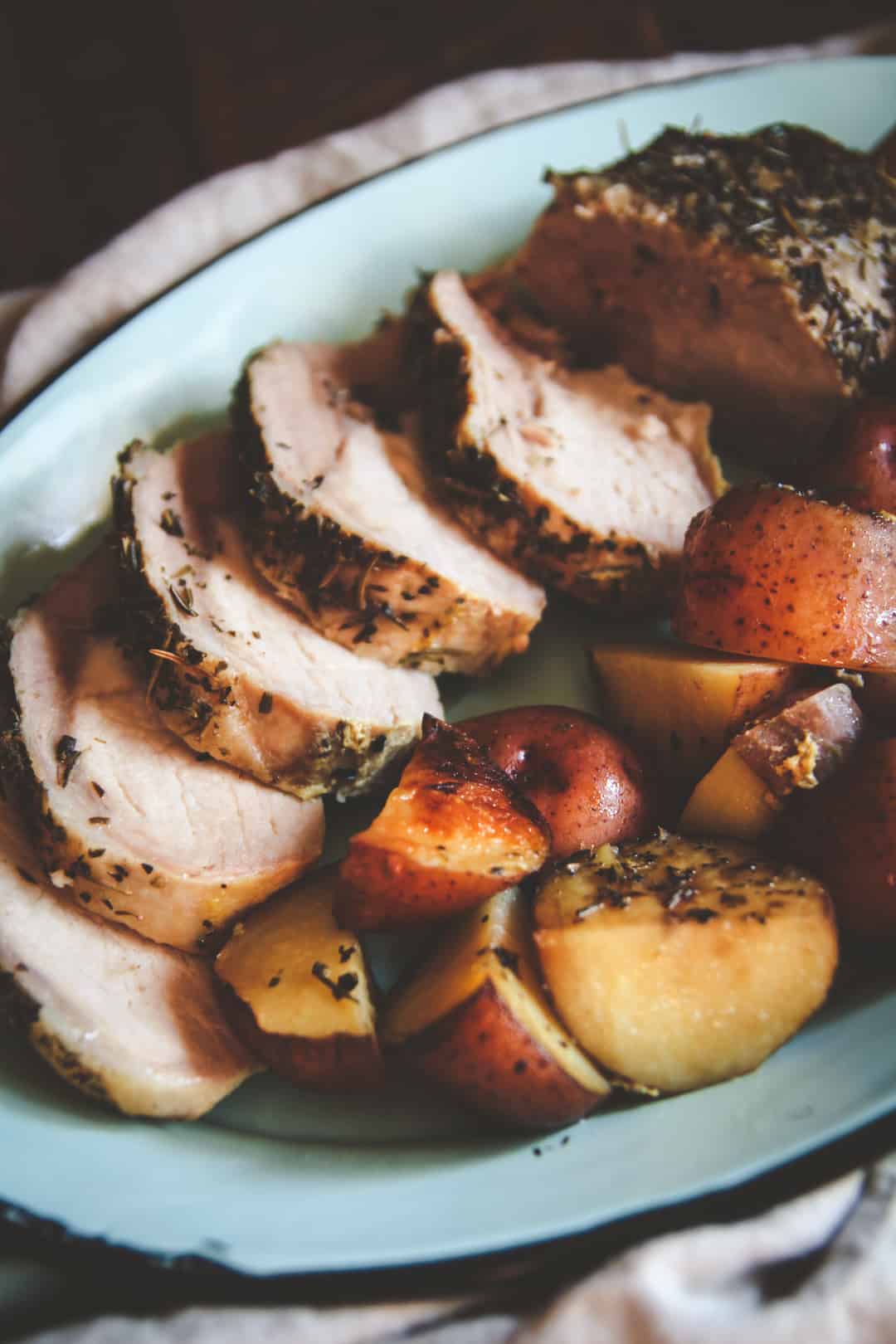 5 Ingredient Crock Pot Pork Roast And Potatoes Recipe