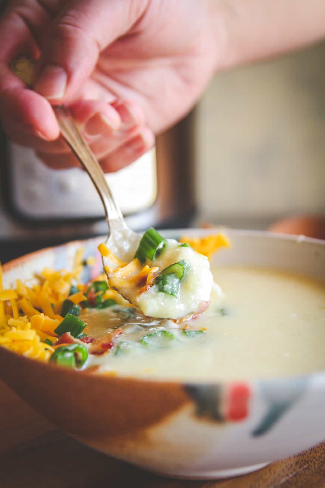 The Best Healthy Instant Pot Baked Potato Soup Recipe ...