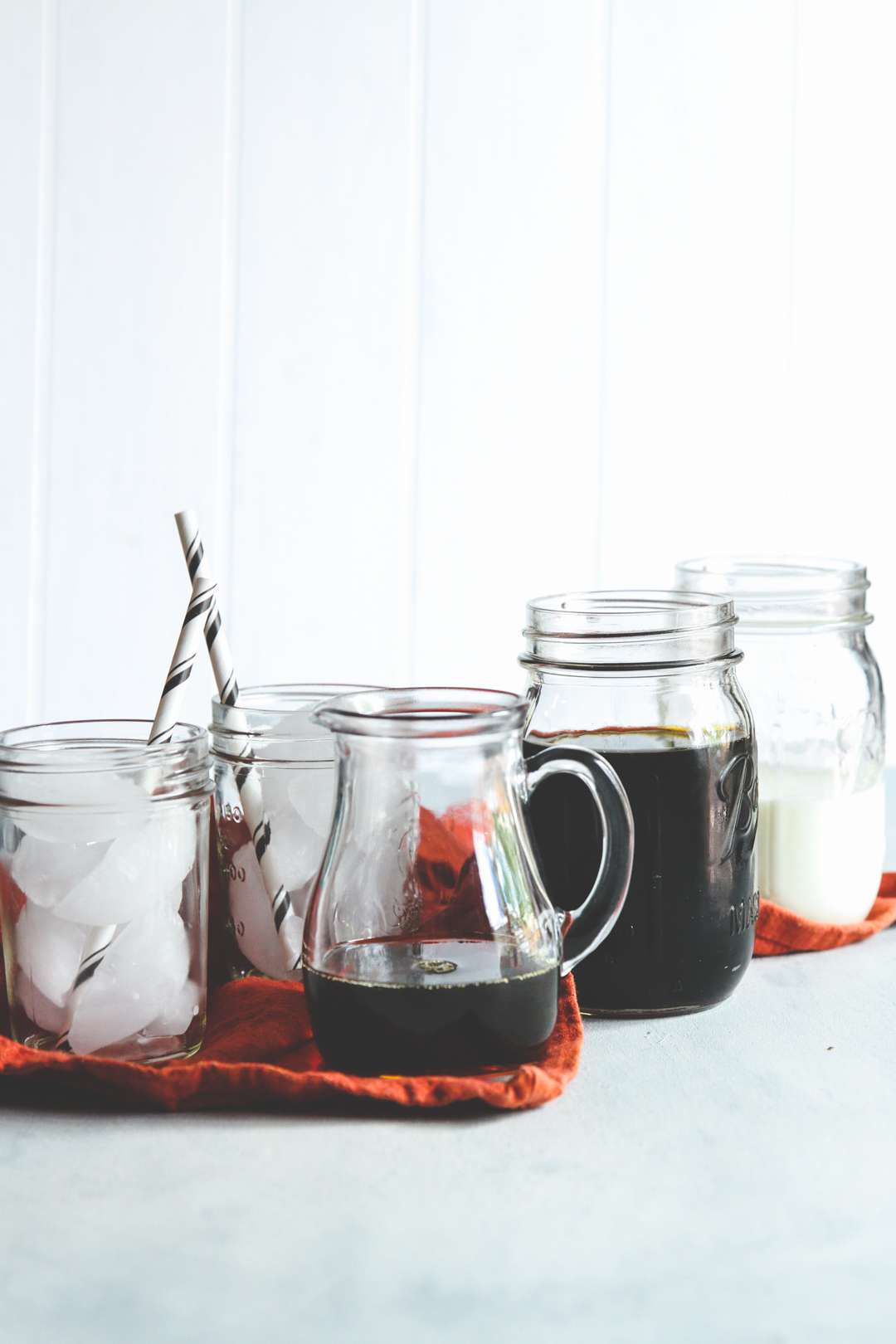 Iced Maple Latte with Real Maple Syrup - The Hint of Rosemary