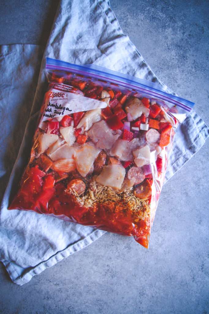 Freezer to Crock Pot Jambalaya Recipe - Sweetphi