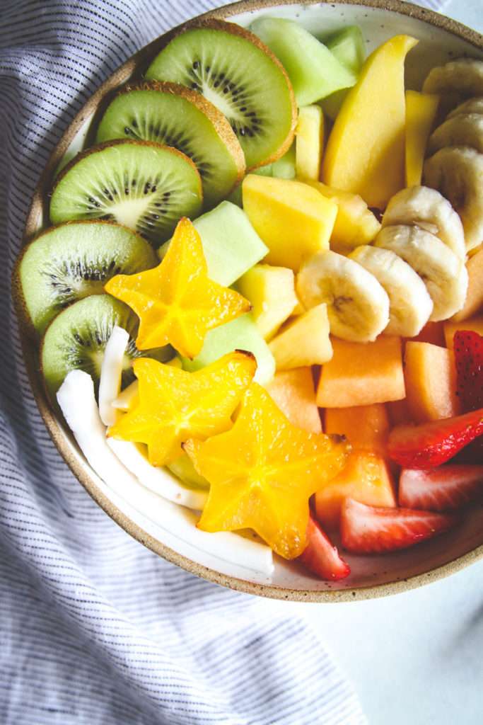 Delicious Fresh Fruit Bowl Recipe