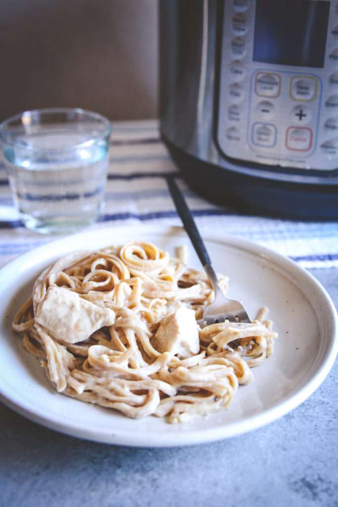 Instant pot chicken alfredo frozen chicken hot sale