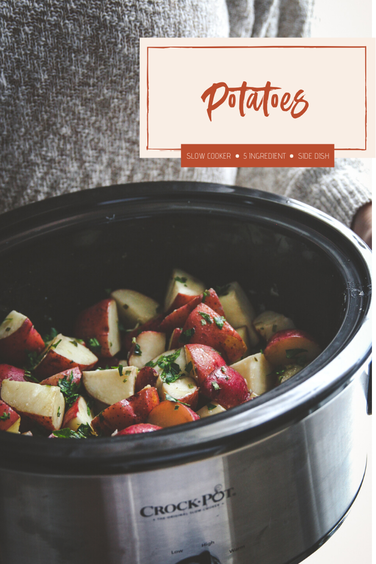 Crock pot potatoes recipe - slow cooker potatoes recipe