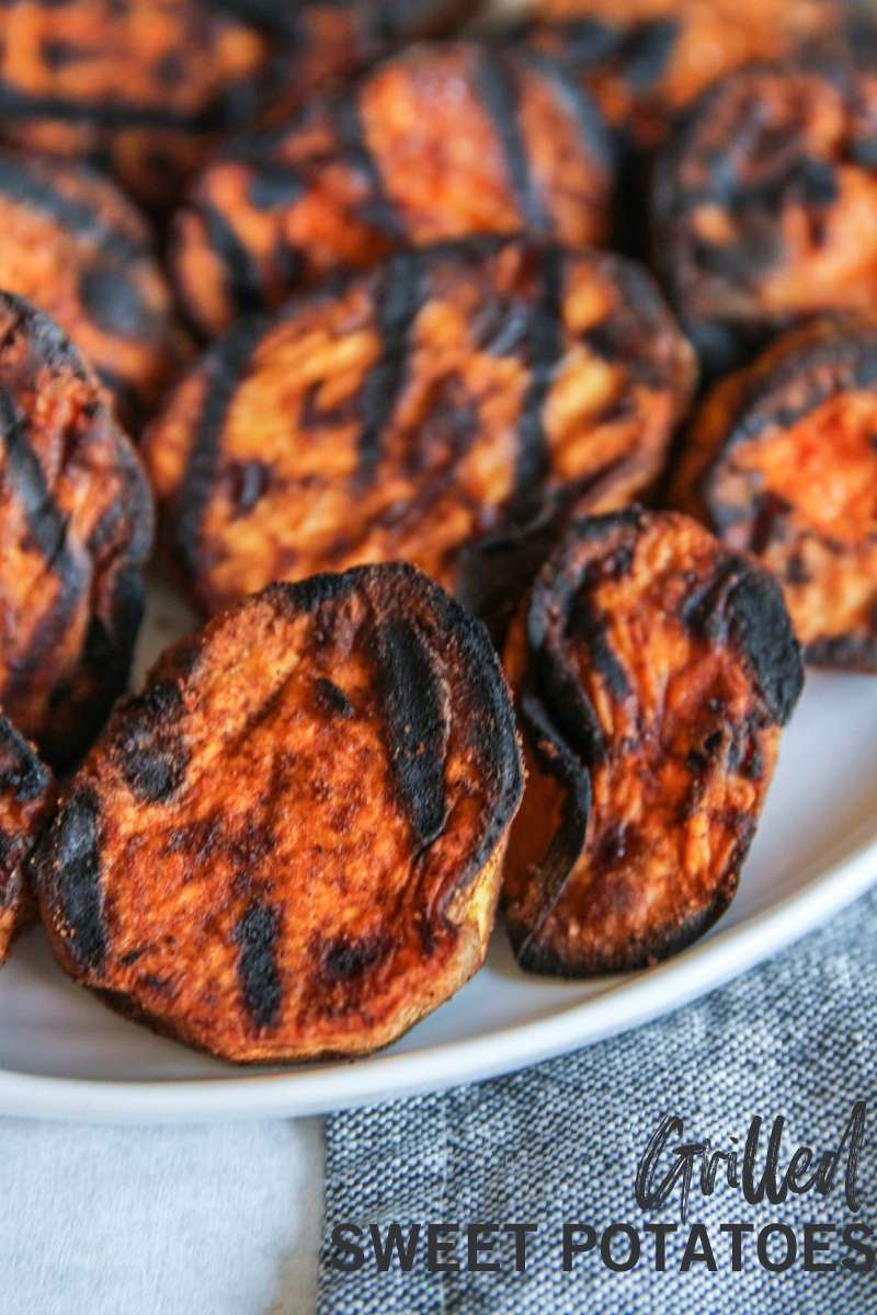 The best grilled sweet potatoes