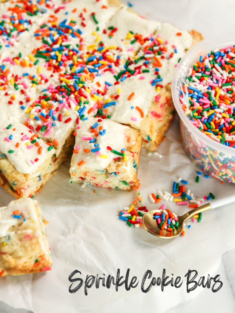 Sprinkle Cookie Bars Recipe