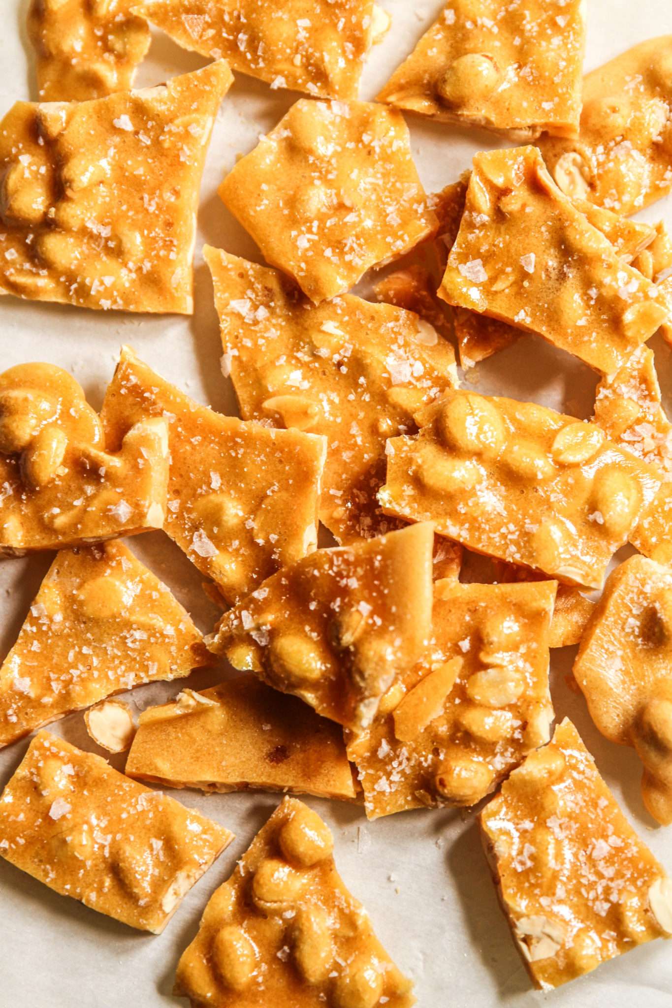 5 Ingredient Peanut Brittle without a Candy Thermometer Sweetphi