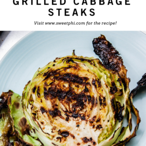 Grilled Cabbage Steaks (3 Ingredients)