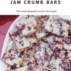 5 Ingredient Jam Crumb Bars Recipe