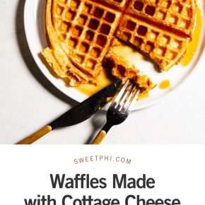 Waffles Made with Cottage Cheese
