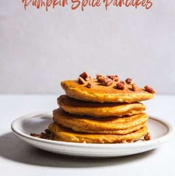 pumpkin spice pancakes