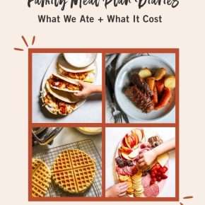 Family meal plan - family of 6 meal plan