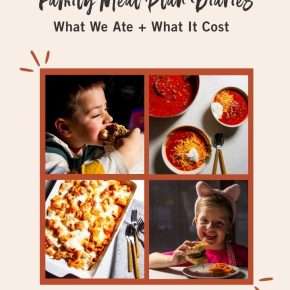 Family meal plan diaries v4
