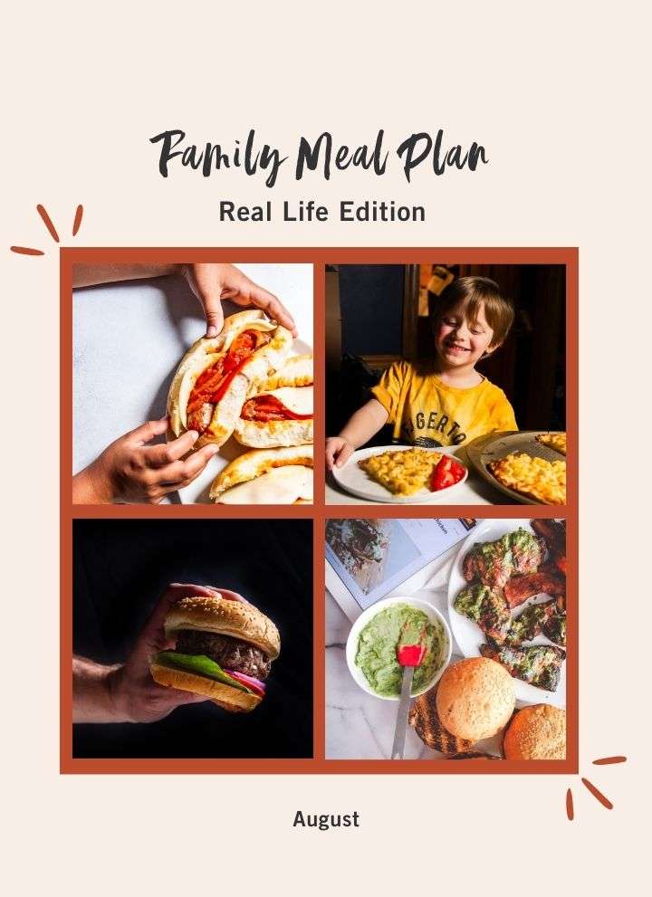 Family Meal Plan - What Our Family of 6 Ate This Week