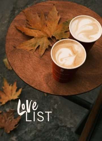 Weekly love list